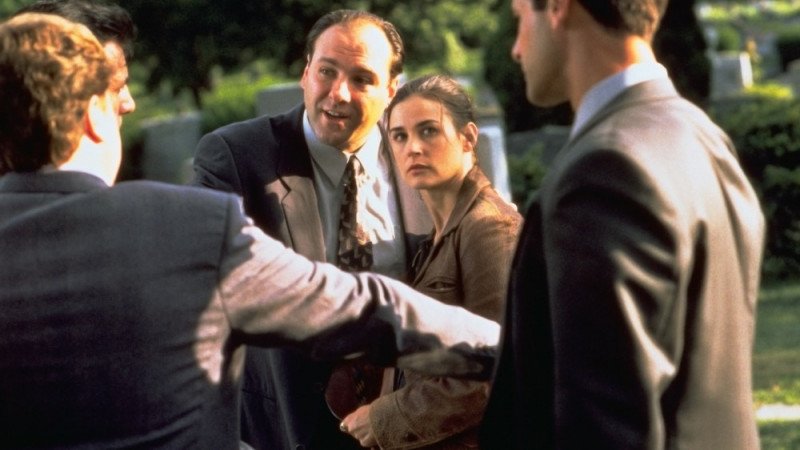 Il giurato - James Gandolfini e Demi Moore Il giurato - James Gandolfini e Demi Moore