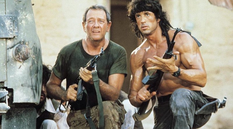 Rambo 3 - Richard Crenna e Sylvester Stallone Rambo 3 - Richard Crenna e Sylvester Stallone