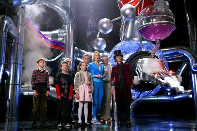 Freddie Highmore e Johnny Depp sono Charlie Bucket e Willy Wonka