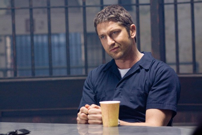 Gerard Butler è Clyde Shelton Gerard Butler è Clyde Shelton