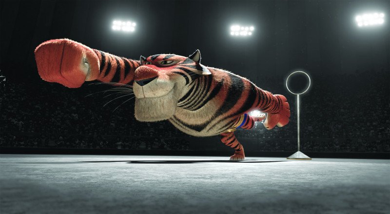 La tigre Vitaly di Madagascar 3 La tigre Vitaly di Madagascar 3