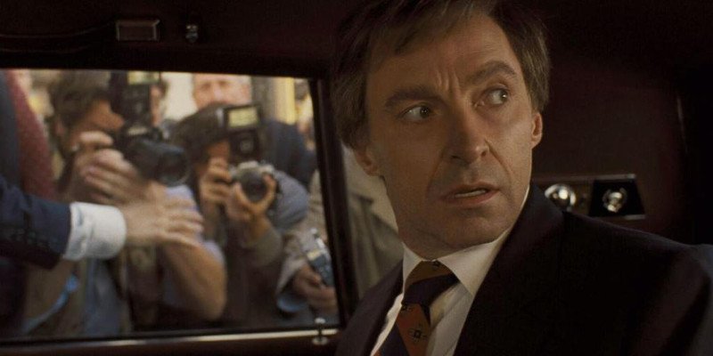 Hugh Jackman interpreta il senatore Gary Hart Hugh Jackman interpreta il senatore Gary Hart