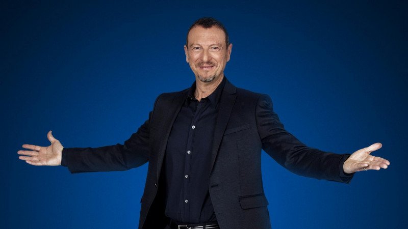 Amadeus - Presentatore e direttore artistico di Sanremo Giovani 2022 Amadeus - Presentatore e direttore artistico di Sanremo Giovani 2022