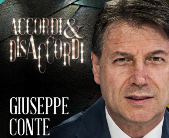Accordi e Disaccordi 24 febbraio: stasera l'ospite è Giuseppe Conte Accordi e Disaccordi 24 febbraio: stasera l'ospite è Giuseppe Conte
