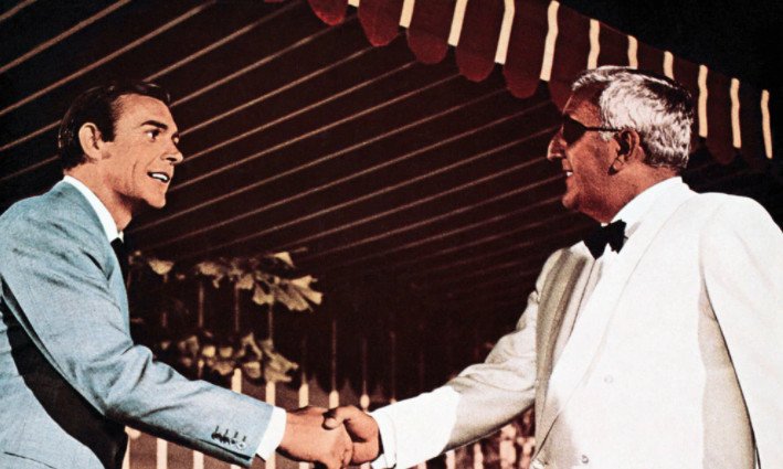Sean Connery e Adolfo Celi Sean Connery e Adolfo Celi