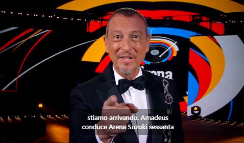 Arena Suzuky 60 70 80 e 90: stasera in tv 1 ottobre su Rai 1 Arena Suzuky 60 70 80 e 90: stasera in tv 1 ottobre su Rai 1
