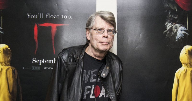 Lo scrittore Stephen King
