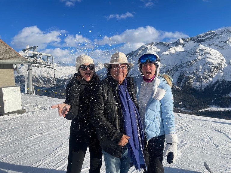 Al Bano e le figlie Cristel e Romina Jr Al Bano e le figlie Cristel e Romina Jr