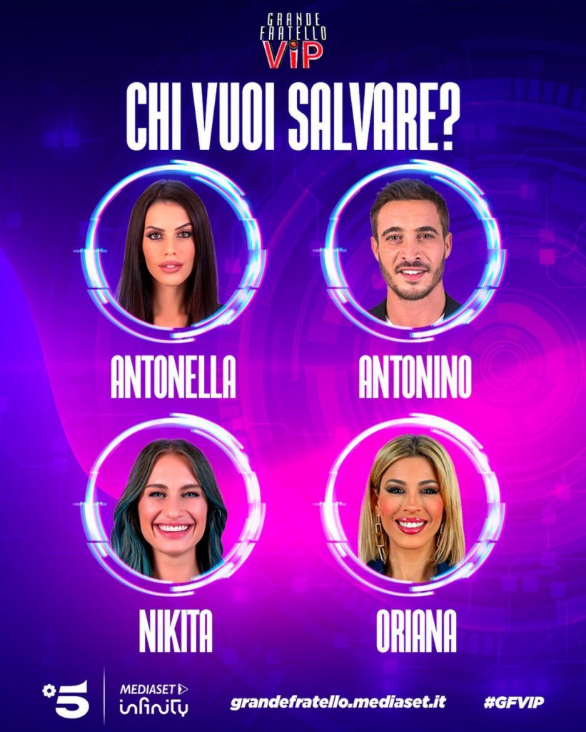 Televoto gf vip: chi esce oggi 16 febbraio Televoto gf vip: chi esce oggi 16 febbraio