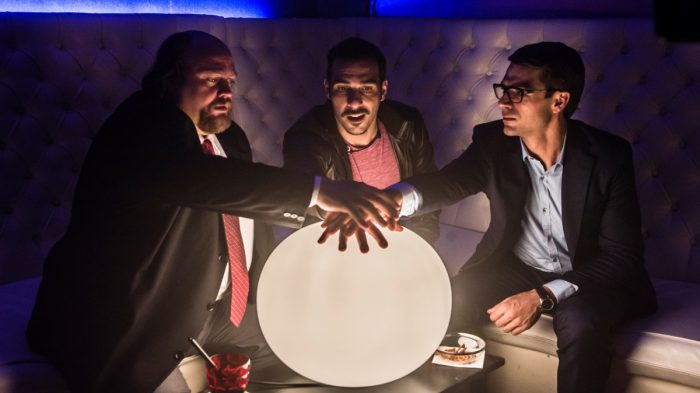 Noi e la Giulia - Stefano Fresi, Edoardo Leo e Luca Argentero Noi e la Giulia - Stefano Fresi, Edoardo Leo e Luca Argentero