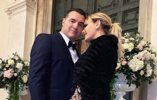 Manila Nazzaro con l'ex compagno Lorenzo Amoruso