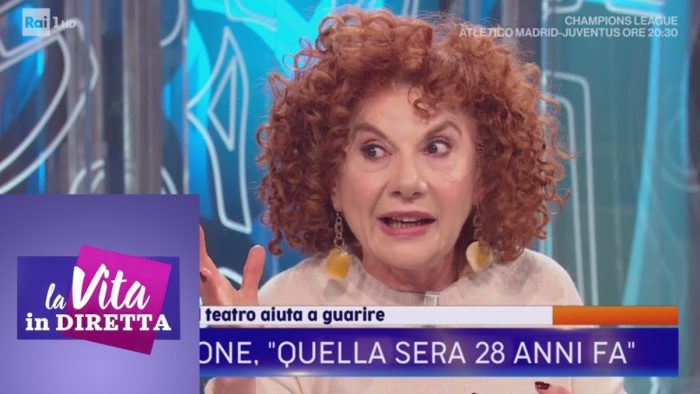 Cinzia Leone a La vita in diretta Cinzia Leone a La vita in diretta