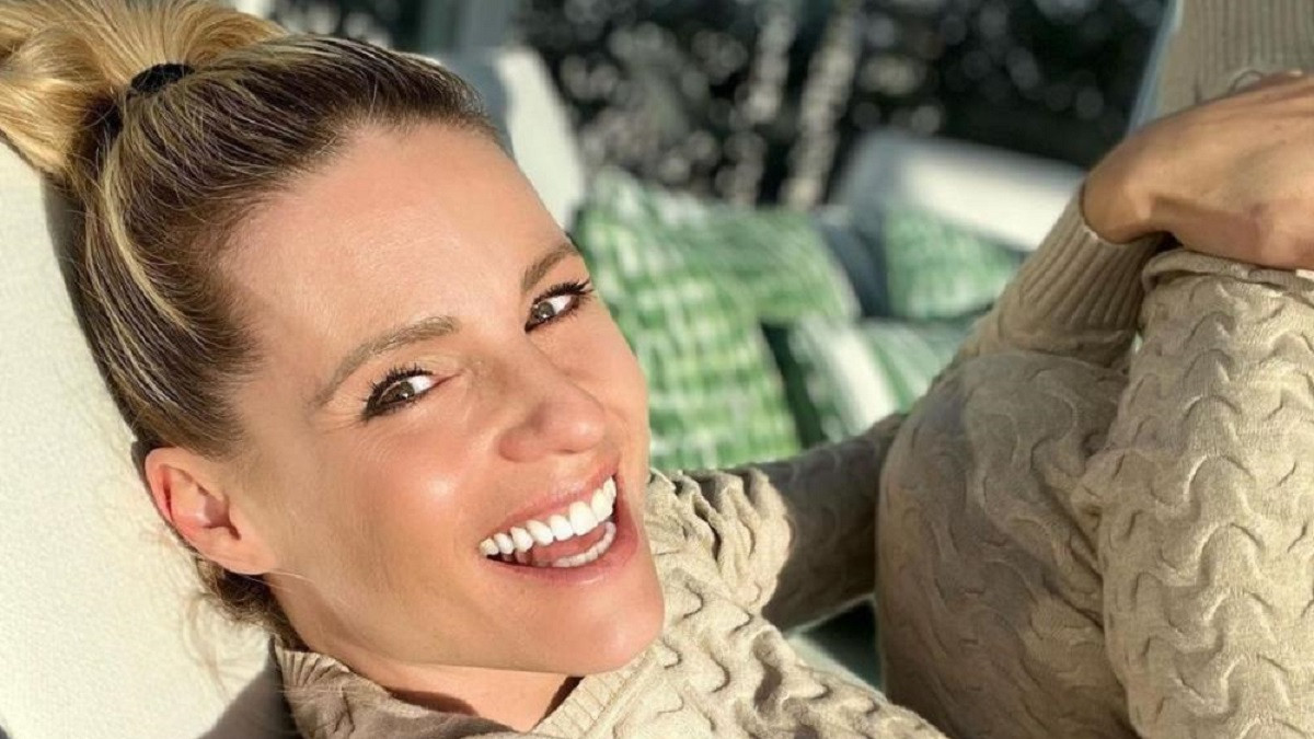La conduttrice, attrice, cantante e modella Michelle Hunziker La conduttrice, attrice, cantante e modella Michelle Hunziker