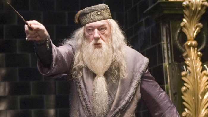 Michael Gambon in Harry Potter Michael Gambon in Harry Potter