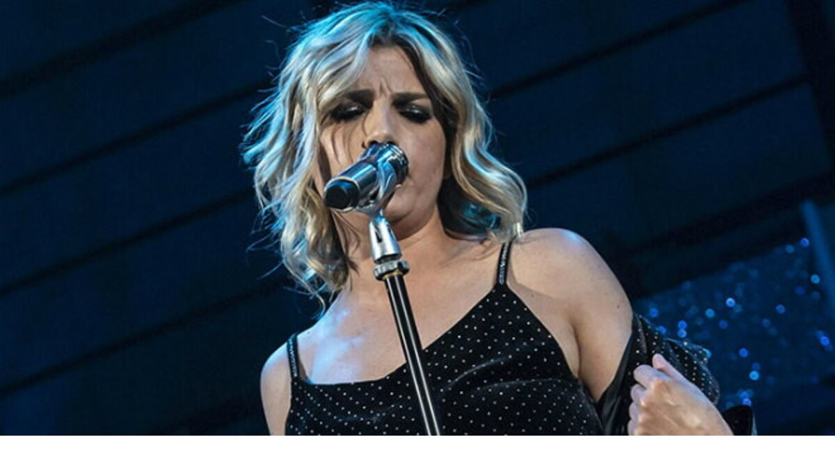 La cantante Emma Marrone La cantante Emma Marrone