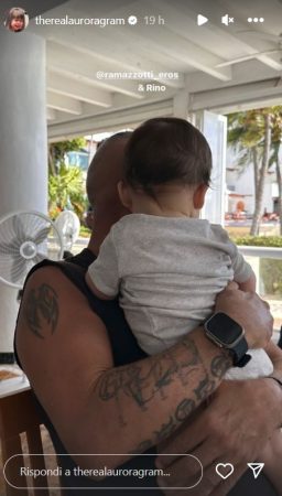 Eros Ramazzotti e Cesare Cerza Eros Ramazzotti e Cesare Cerza