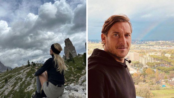 Ilary Blasi e Francesco Totti