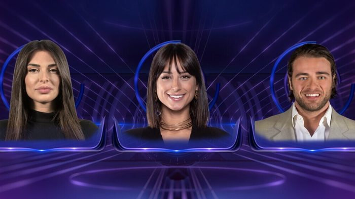 I tre concorrenti al televoto per il posto da sesto finalista I tre concorrenti al televoto per il posto da sesto finalista