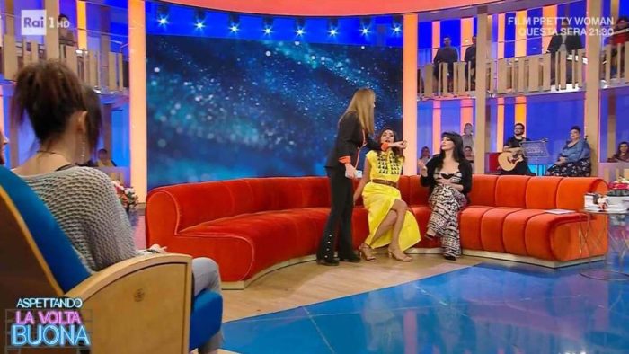 Susanna Messaggio e Miriana Trevisan a La volta buona Susanna Messaggio e Miriana Trevisan a La volta buona