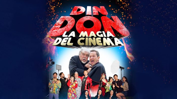 Locandina film Din don La magia del cinema Locandina film Din don La magia del cinema