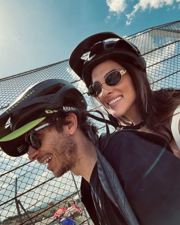 Valentino Rossi e Francesca Sofia Novello Valentino Rossi e Francesca Sofia Novello