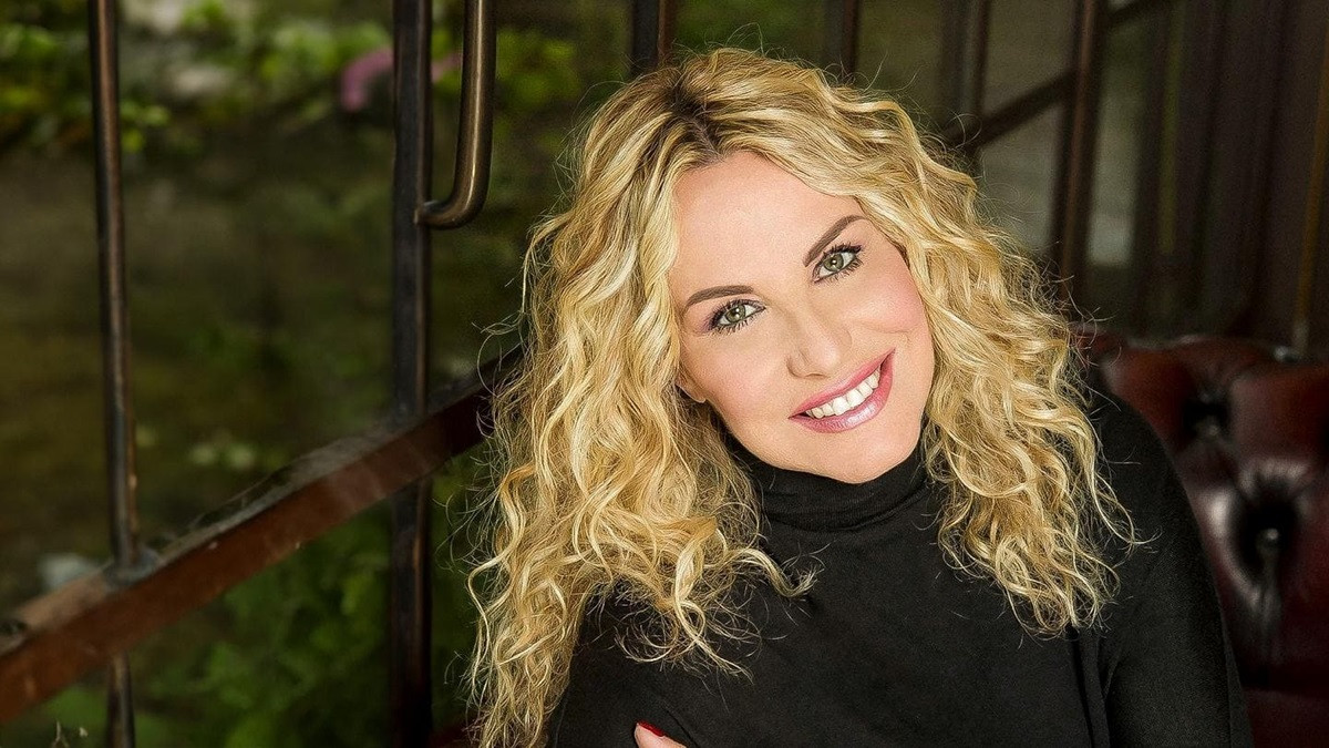 La conduttrice Antonella Clerici La conduttrice Antonella Clerici