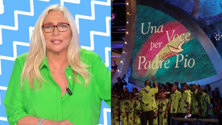 Mara Venier Una Voce Per Padre Pio