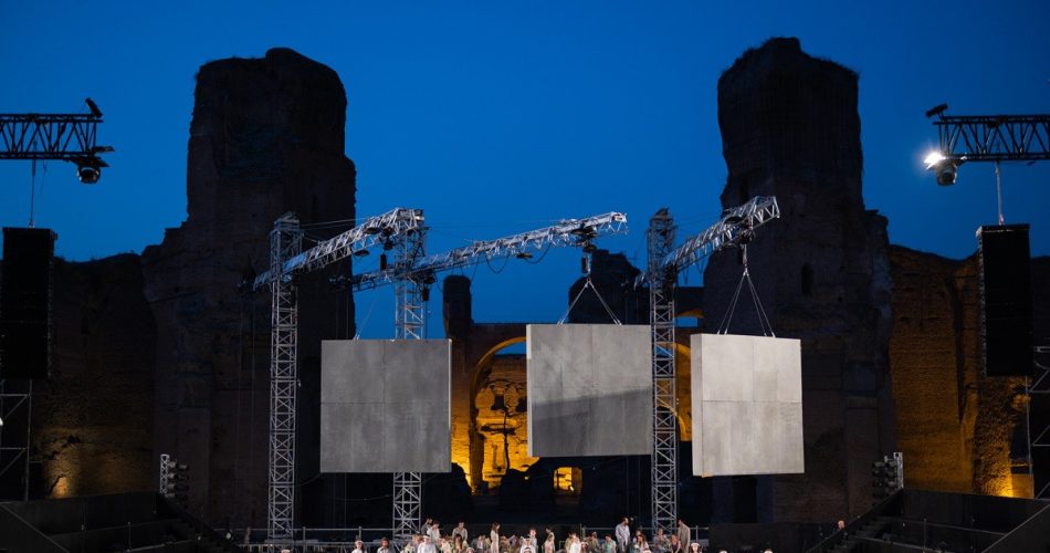 Prima della messa Bernstein a Caracalla,