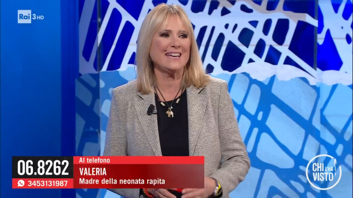 Federica Sciarelli Chi l'ha visto