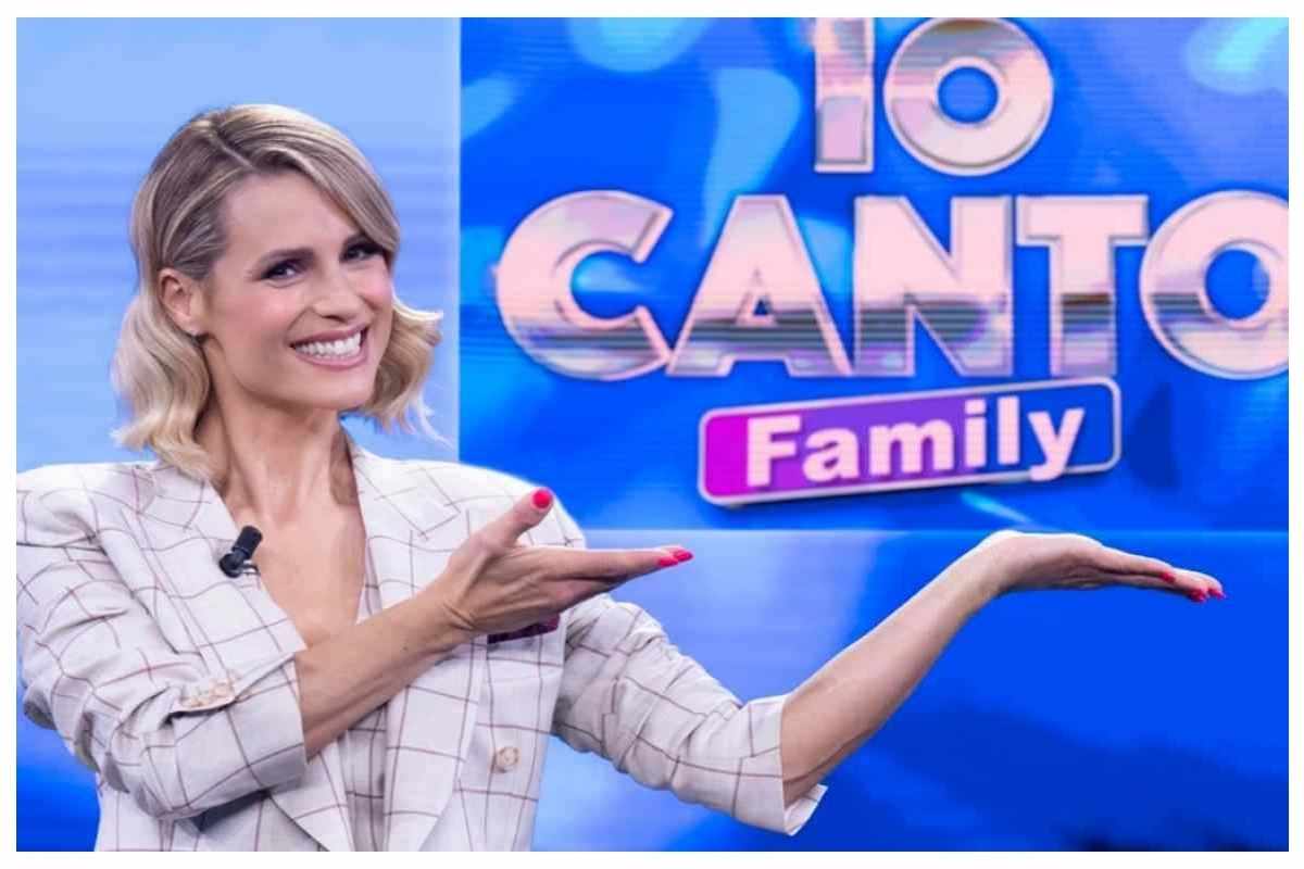 Michelle Hunziker conduce Io canto family