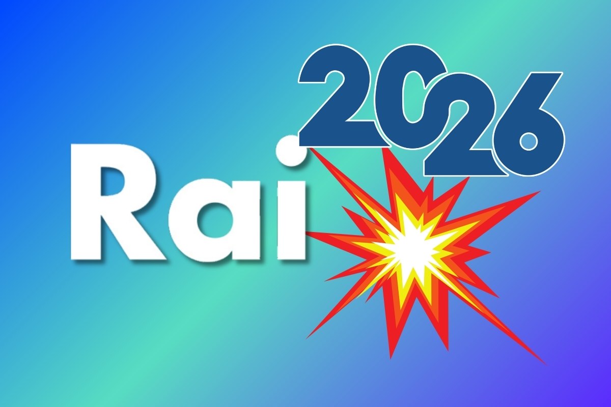Logo Rai, esplosione e 2026