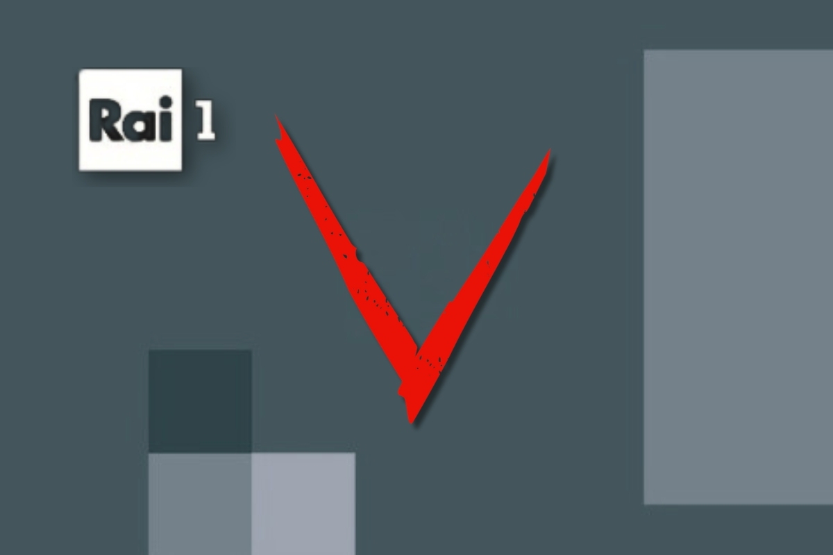 Rai1 e lettera V