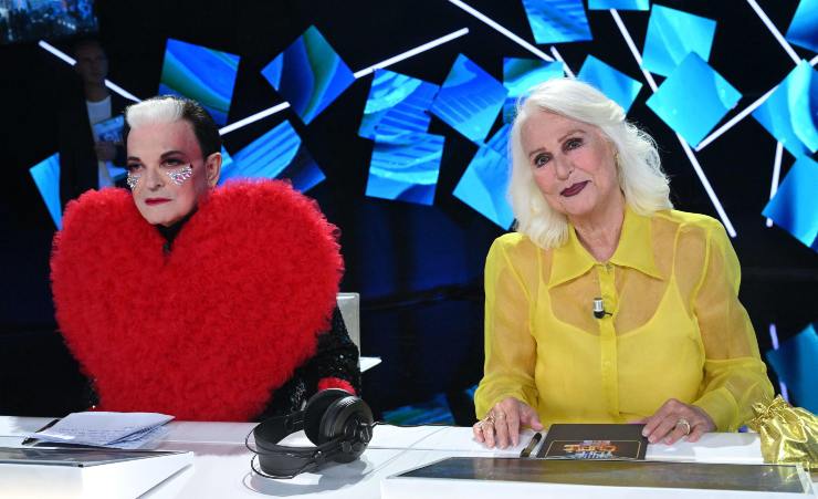 malgioglio e loretta goggi 