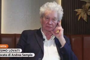 Garlasco, Lovati crolla e rischia il licenziamento (Mediaset Infinity)