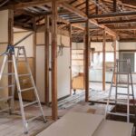 Casa in fase di ristrutturazione